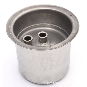 Sheet metal OEM passivated 304 stainless steel deep drawing water buffer tank